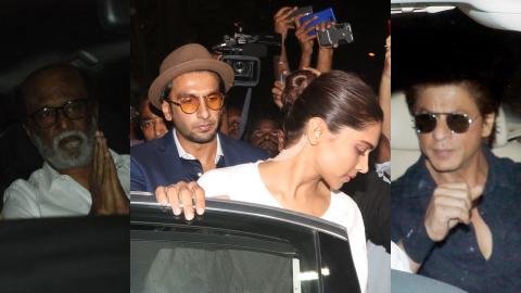 Watch SRK, Rajinikanth, Ranveer Singh, Deepika Padukone Visit Anil Kapoor's House For Condolence Video