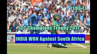 Watch India won by 8 wickets against South Africa In ICC Video