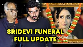 Watch Breaking- Sridevi BODY HANDED To Boney Kapoor And Arjun Kapoor Video