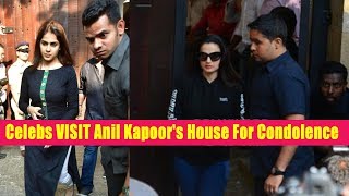 Watch Genelia D'Souza , Jacqueline Fernandez And Many Celebs Visit Anil Kapoor House Video