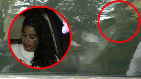 Watch Janhvi & Khushi Kapoor Leave Anil Kapoorâ€™s Residence As Srideviâ€™s Remains Are Coming Home Video