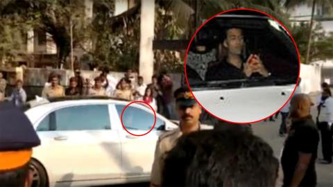 Watch Karan Johar Reached The Celebration Sports Club To Pay His Last Respects To Sridevi Video