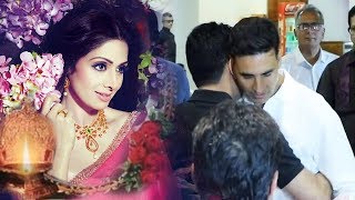 Watch Akshay Kumar Visits Anil Kapoor's House | Sridevi Last Respect Video