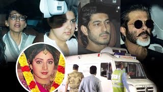 Watch Sonam Kapoor, Anil Kapoor, Anushula, Mohit Marwah REACHES Airport To Bring Sridevi Mortal Remains Video