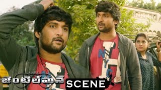 Watch Gentleman Movie Scenes - Nani Gets To Know ABout Niveda Thomas - Nani Fight With Niveda Uncle Video