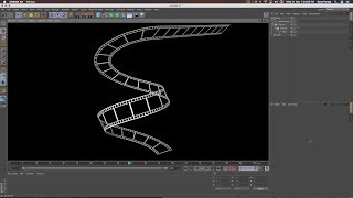 Watch How to make 3d Film Strip using Cinema 4d Video