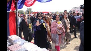 Watch Mehbooba Mufti inaugurates 30th Police-Public Mela Video