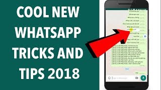 Watch Super Cool secret Whatsapp Trick in 2018 Must Know ||Telugu Tech Tuts Video