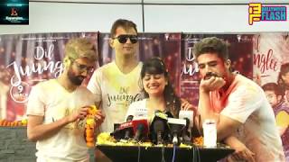 Watch Holi Special Celebration With Dil Junglee Starcast Saqib Salim, Aleya, Santosh Video