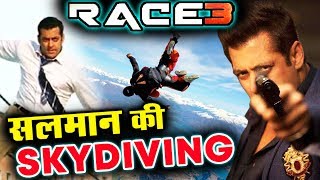 Watch Salman Khan To Do SKYDIVING In RACE 3 - Jabardast Action Stunt Video