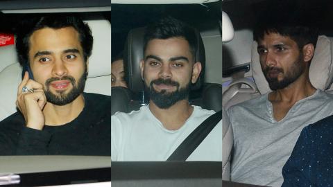 Watch Special Screening Of Movie Pari - Virat Kohli, Shahid Kapoor, Jackky Bhagnani Video