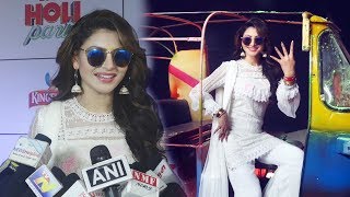 Watch Urvashi Rautela At Zoom Holi Party 2018 | Urvashi Rautela Holi 2018 Video