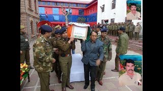 Watch Wreath laying ceremony for martyr Kultar Singh held at DPL Srinagar Video