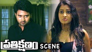 Watch Tejaswini Prakash Hides In Toom And Knows Truth About Maneesh - PrathiKshanam Movie Scenes Video