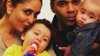 Watch Star kids Taimur, Roohi & Yash are enjoying the b'day party Video