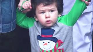 Watch Taimur wins hearts at Kapoor's Christmas Brunch Video