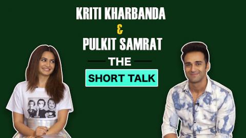 Watch The Short Talk : Watch Kriti & Pulkit Open Up On Love, Delhi Food & Ofcourse â€˜Veere Ki Weddingâ€™ Video