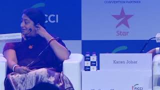 Watch Smita Irani in conversation with Karan Johar Video