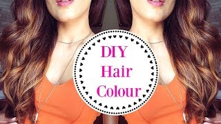 Watch DIY- How To- Easily Colour Your Hair At Home/ Lowlights Hair Tutorial- Knot Me Pretty Video