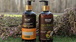 Watch REVIEW ON WOW SHAMPOO AND CONDITIONER Video