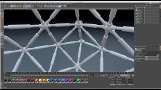Watch Plexus Lines Effect using Cinema 4D Tutorial Video
