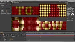 Watch Pixel Text Scrolling Animation After Effect Tutorial Video