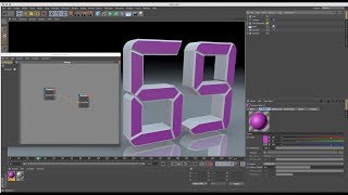 Watch 3D Integer Numbers Counting in Cinema 4D Tutorial Video
