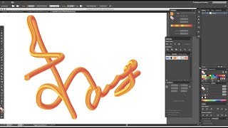 Watch Blend Style on Logo Path Adobe Illustrator Tutorial Video