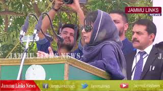 Watch Mehbooba hailing regions â€˜toleranceâ€™, cautions Jammu against communal chord Video