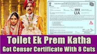 Watch Toilet Ek Prem Katha Got UA Certificate With 8 Verbal Video