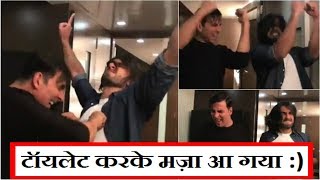 Watch Akshay Kumar Celebrating His Success Of Toilet Ek Video
