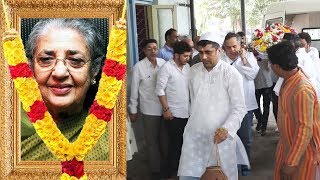 Watch Veteran Actress Shammi Aunty's Last Journey | Boman Irani, Farah Khan, Asha Parekh, Farida Jalal Video