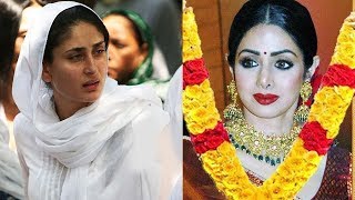 Watch Kareena Kapoor VISITS SRIDEVI's House TO Pay Condolence Video