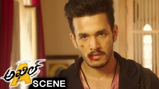 Watch Mahesh Tells Akhil About Kidnaper Mambo - Brahmanandam Comedy Entry - Akhil Movie Scenes Video