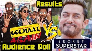 Watch Golmaal Again Trailer Vs Secret Superstar Trailer Video