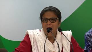 Watch AICC Press Briefing By Sushmita Dev and Rajani Patil in Congress HQ on the Women's Reservation Bill. Video