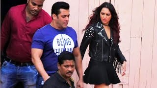 Watch Salman Khan And Sonakshi Sinha SPOTTED At Special Song Shoot For Yamla Pagla Deewana Phir Se Video