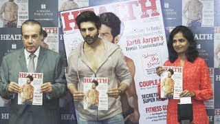 Watch UNCUT - Kartik Aaryan Launches The Cover Of Health And Nutrition Magazine Video