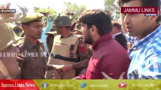 Watch Kathua rape: Police baton charge, launch tear gas on protesters Video