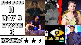 Watch Bigg Boss 11 Day 3 Episode 3 Review October 4 2017 Video