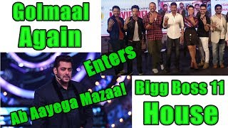 Watch Golmaal Again Team Enters Bigg Boss 11 House Video