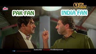 Watch Amrish Puri And Sunny Deol Talking about India Pakistan Match (Bollywood Dubbin)  | Troll Bollywood Video