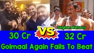 Watch Golmaal Again Fails To Beat Singham Returns First Video