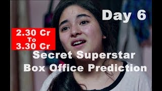 Watch Secret Superstar Box Office Prediction Day 6 Video