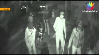 Watch Rajkot Police vandalized vehicles and local residents demand to take action against PI Video
