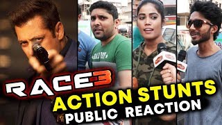 Watch RACE 3 ACTION - Public SUPER EXCITED For Salman Khan's STUNT Video