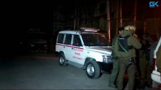 Watch Grenade lobbed at police station Kralkhud in Srinagar Video