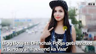 Watch Dhinchak Pooja Gets Evicted From Bigg Boss 11 Video