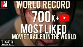 Watch Tiger Zinda Hai Trailer Becomes Most Liked Trailer In Video