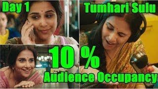 Watch Tumhari Sulu Audience Occupancy Report Day 1 Video